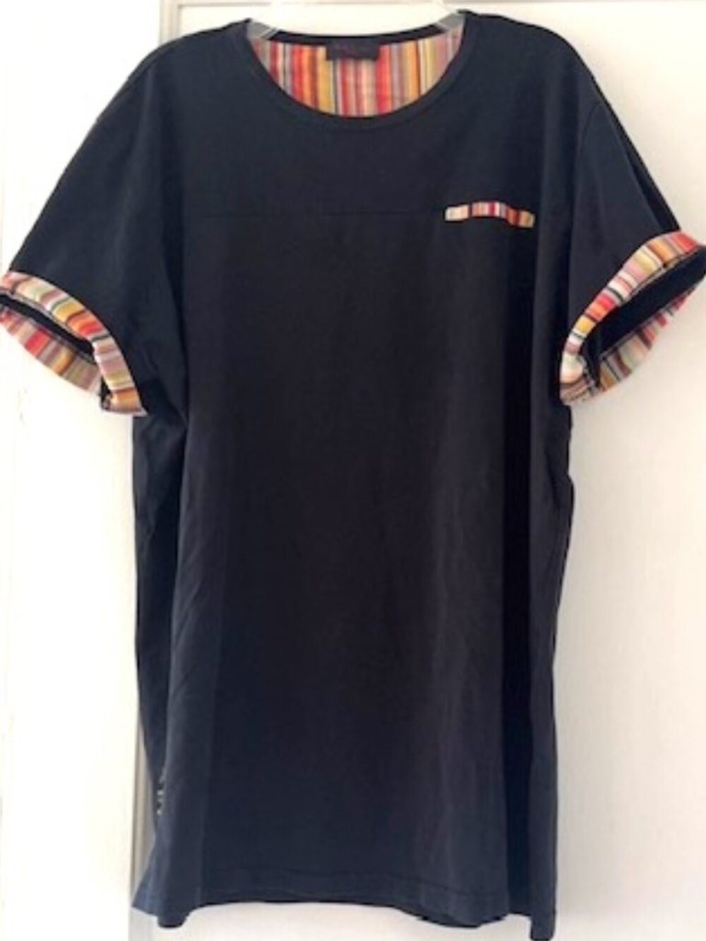 Paul Smith Signature Stripe Trim T Shirt